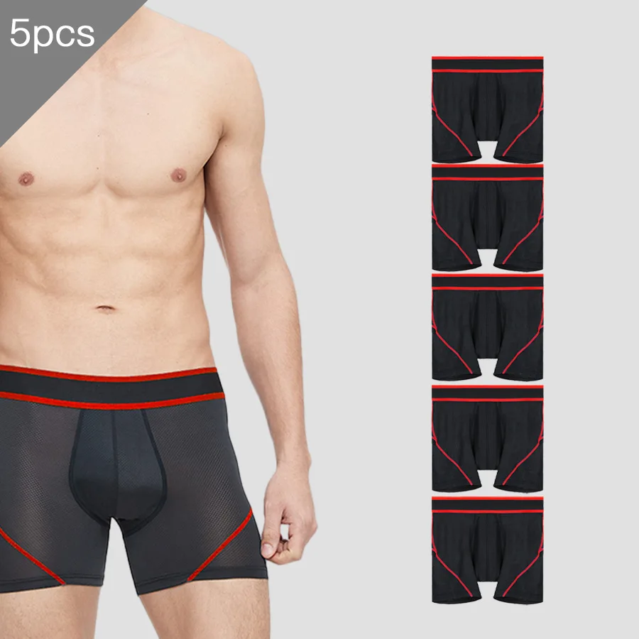 

5 шт. плоские брюки с интеллектуальной регулировкой температуры, адаптирующие со сменами температуры тела, удобные в всех сезонах.