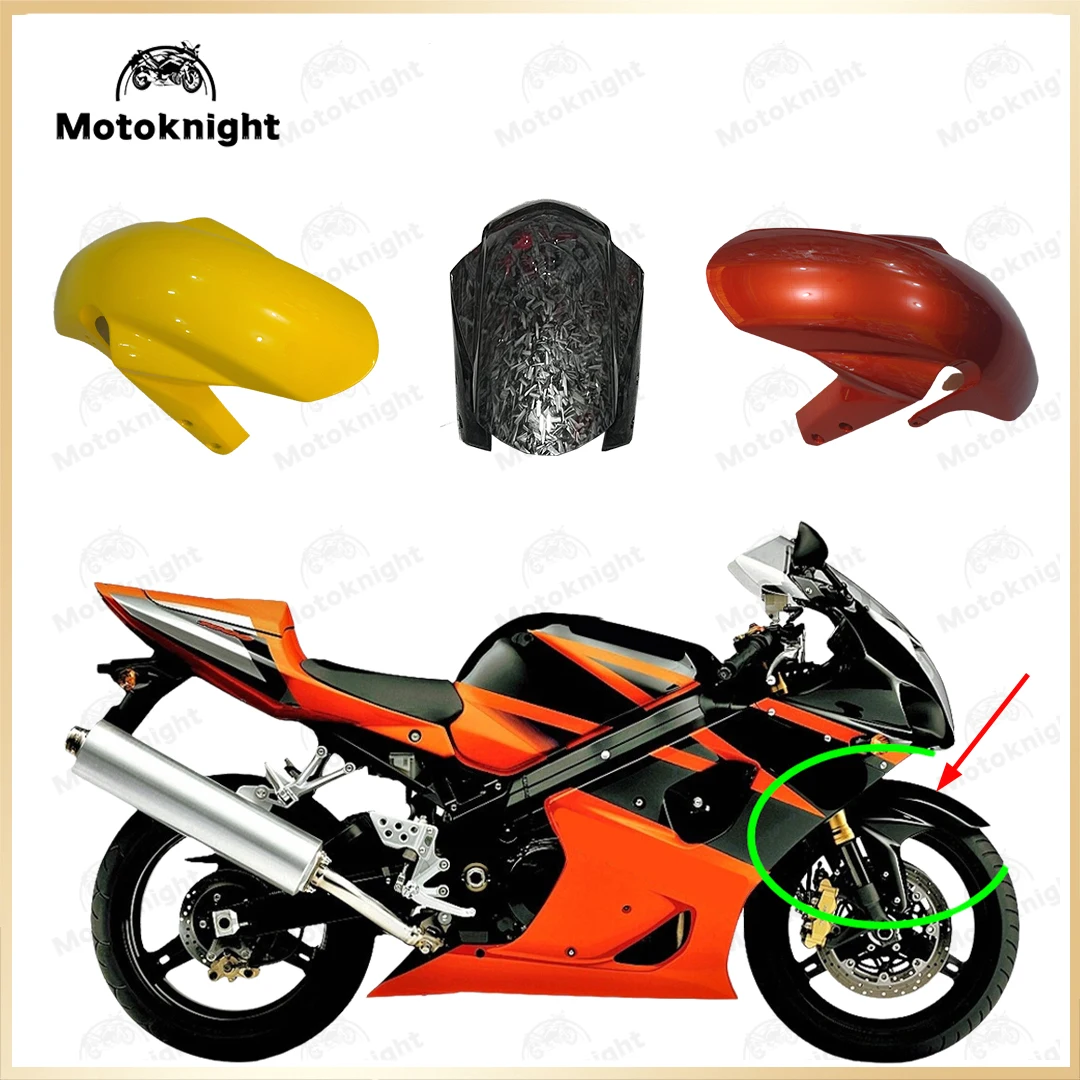 

Fit For GSXR1000 2003 2004 GSXR600 GSXR750 03 04 2005 K3 K4 Front Fender Motorcycle Mudguard Guard‌ Fairings Kits ABS Plastic