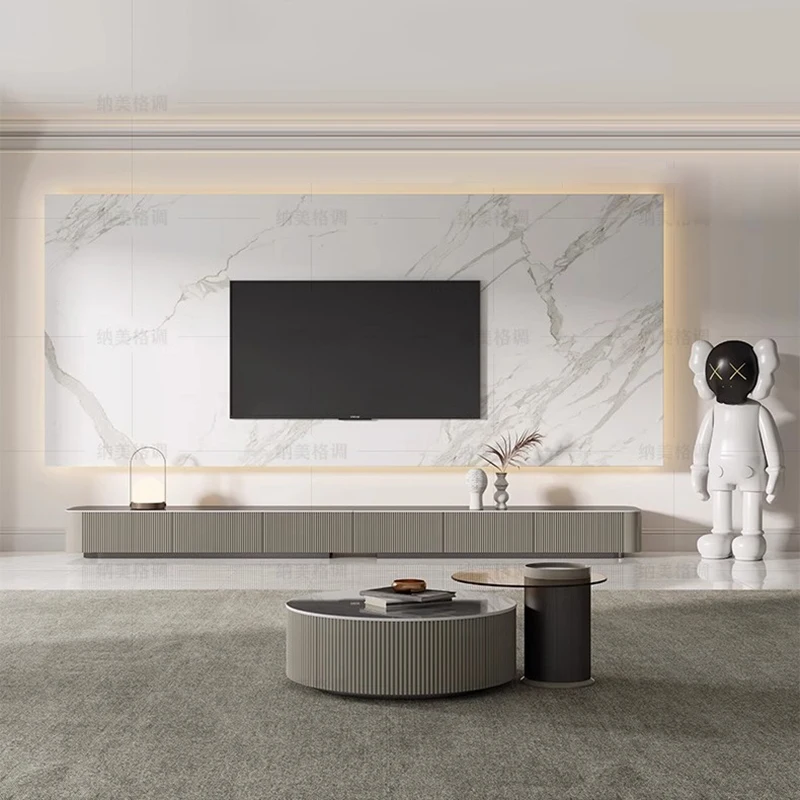 

Display Modern Tv Stands Wood Aesthetic Nordic Minimalist Hallway Tv Table Designer Drawers Suporte Para Tv Trendy Furniture