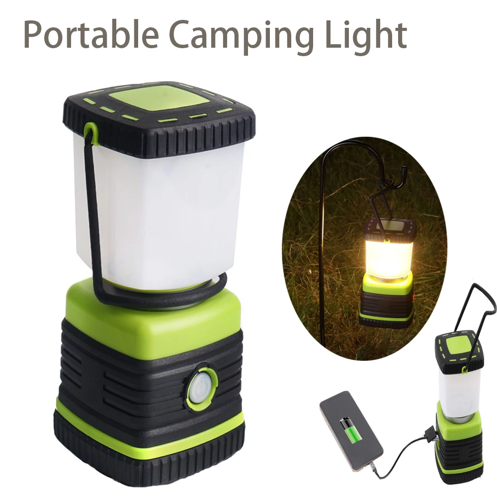 Luces de Camping portátiles, lámpara de luz Led recargable, Bombilla de emergencia, carpas de alta potencia, iluminación, equipo de linterna