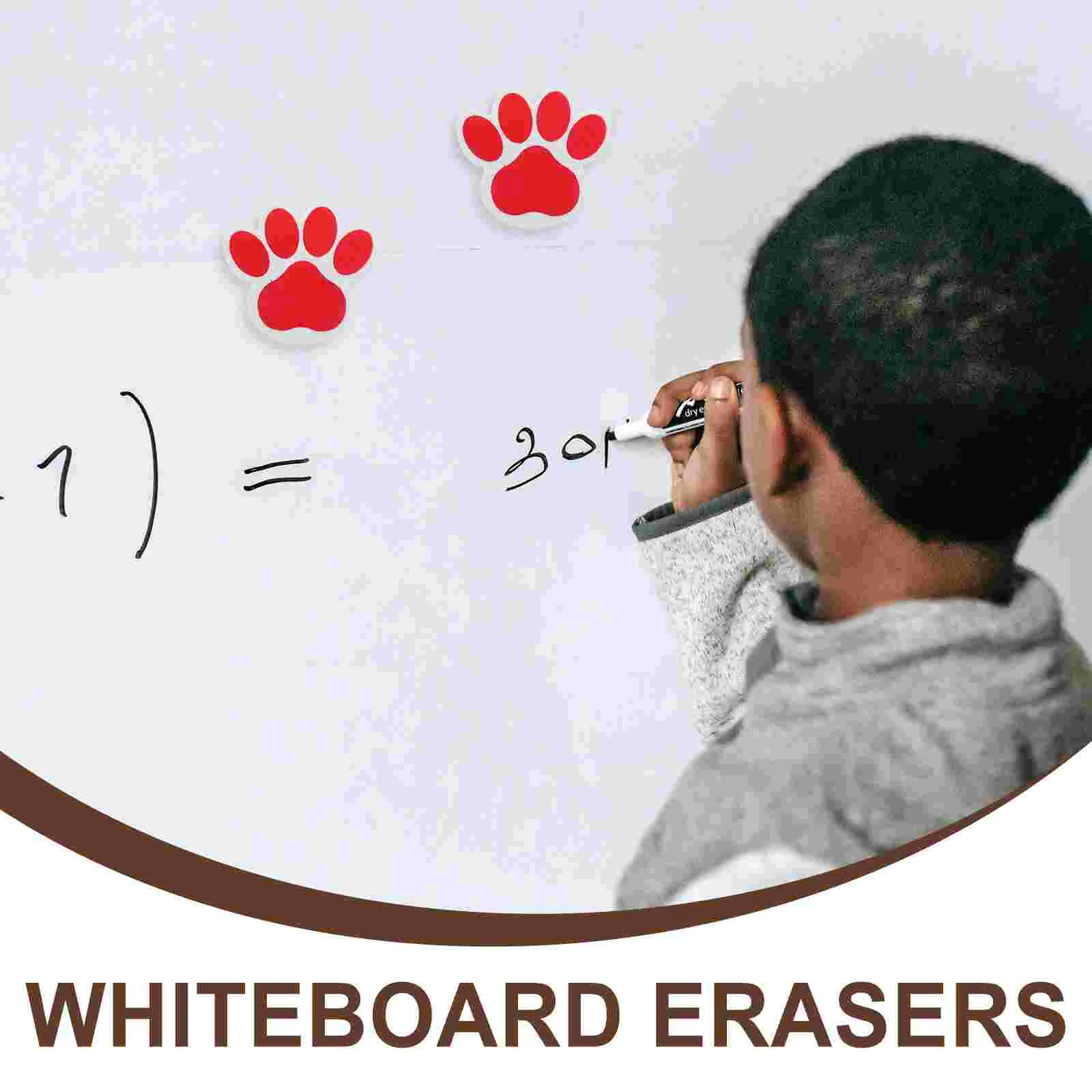 10 Pcs Whiteboard Cartoon Eraser Office Erasers Complex 540X540X200CM Chalkboard for Kids Dry