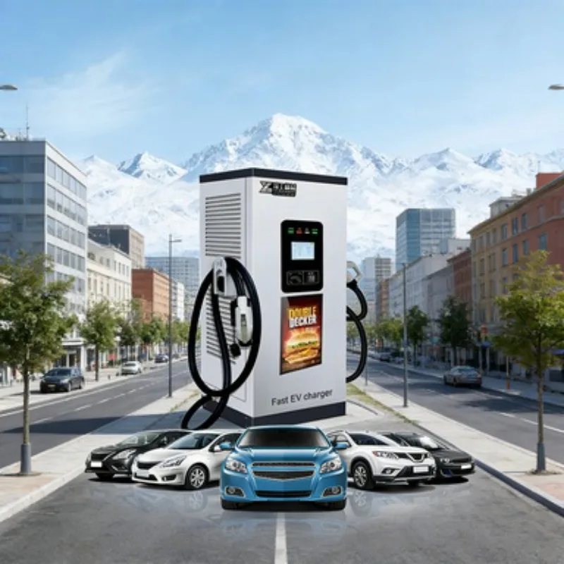 7kw 60kw 120kw EV Charging Station Ce Type-2 Socket Public Ocpp Electric Vehicle Charging Pile EV Wallbox Smart Charging