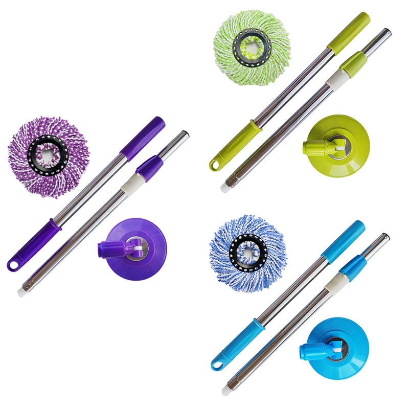 

Spin Mop Replacement Parts Floor 360 Degree Rotating Cleaning Mop Cleaning Tool Set