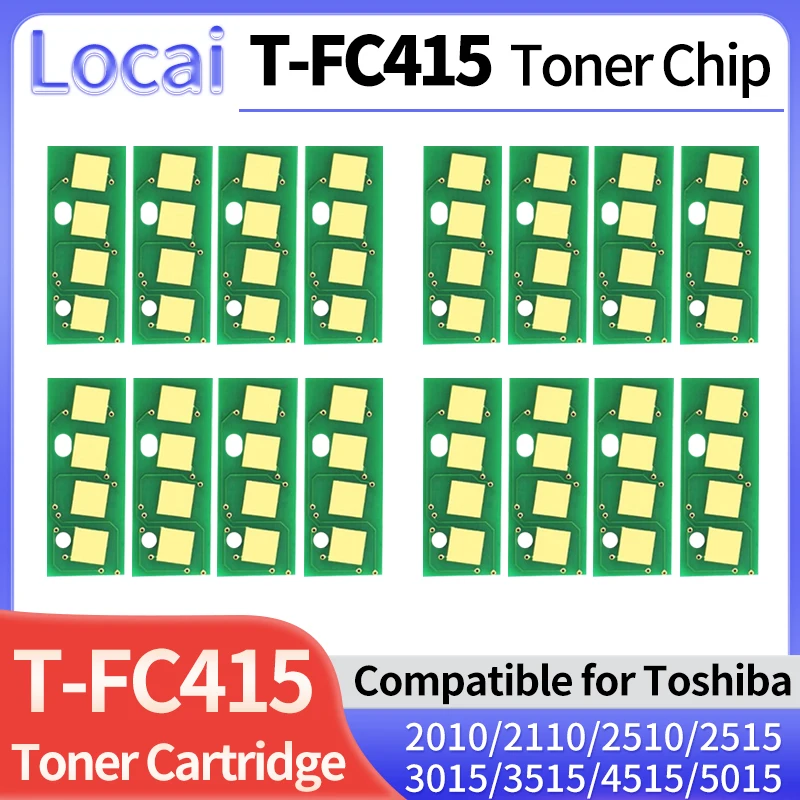 T-FC415C E U D P T-FC415 Toner Cartridge chip Compatible For Toshiba 2515A 3015AC 3515AC 4515AC 5015AC 2010AC 2110AC 2510A CHIP