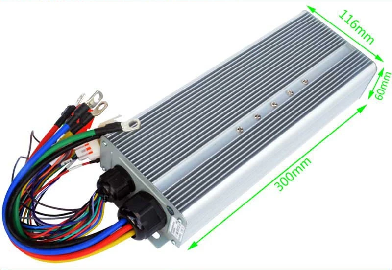 60v72V84V96V120V100A36 Tube 6000vu Electric Vehicle Controller Single Mode