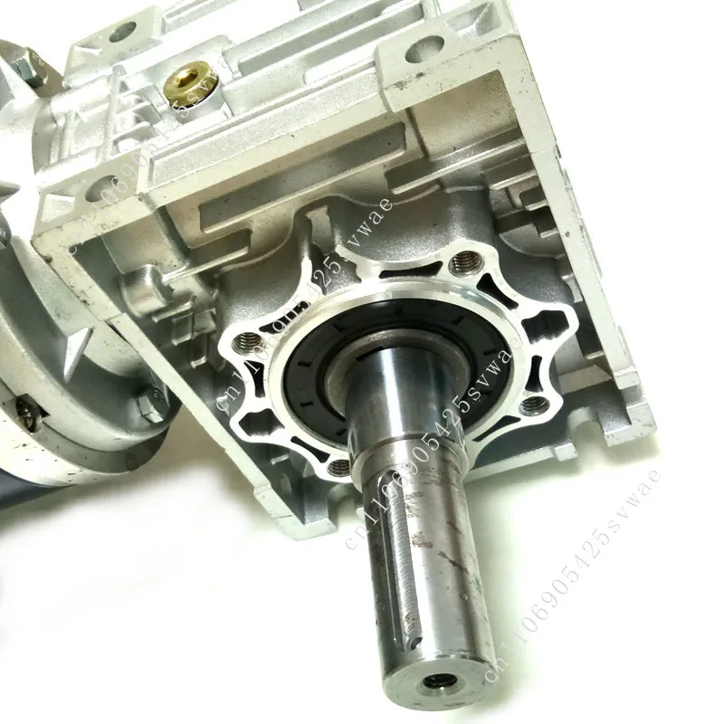 Motor de tornillo sin fin de 700W CC 12V 24V Nmrv040 Nmrv050 Motor de alto par con engranaje helicoidal y tornillo sin fin