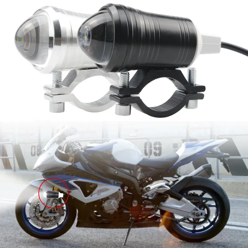 

Motorcycle Electric Vehicle LED Light Super Spotlight Belt Near and Far High Low Light Burst Flashing U1 Laser Gun Spot Light U1