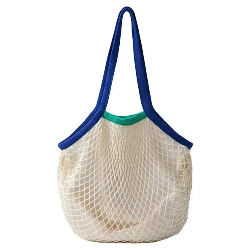 Reusable Shopping Bag Tote Bag Fruit and Vegetable Storage Eco-Cotton Folding Shopping Bag