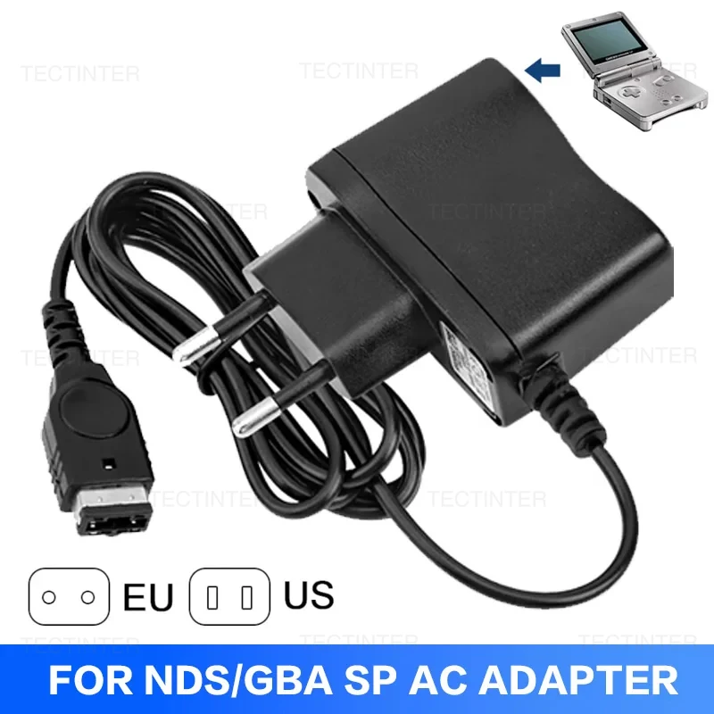 Wall Charger for Gameboy Advance SP 5.2V AC Adapter EU US Plug Power Supply Cord for Nintendo NDS Accessories Travel Charger