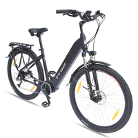 TTGO ZZ-28ST Electric Bike 250W Mid-motor 36V 20AH Removable Battery City Electric Bicycle Hydraulic Brake Mountain Fat Ebike