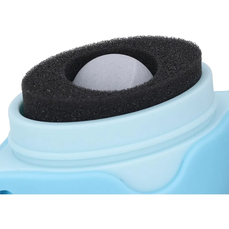جديد للأطفال والكبار لفة قابلة لإعادة الملء على إسفنجة قابلة للفصل لوشن الشمس (أزرق) أداة توزيع الواقية من الشمس