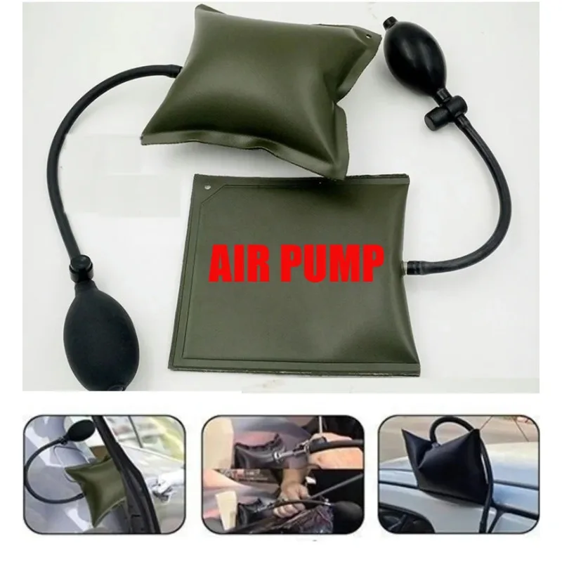 Air Pump Wedge Cushion Car Door Window Repair Installation Positioning Auto Wedge Airbag Lock Pick Set Opener Unlock Tool