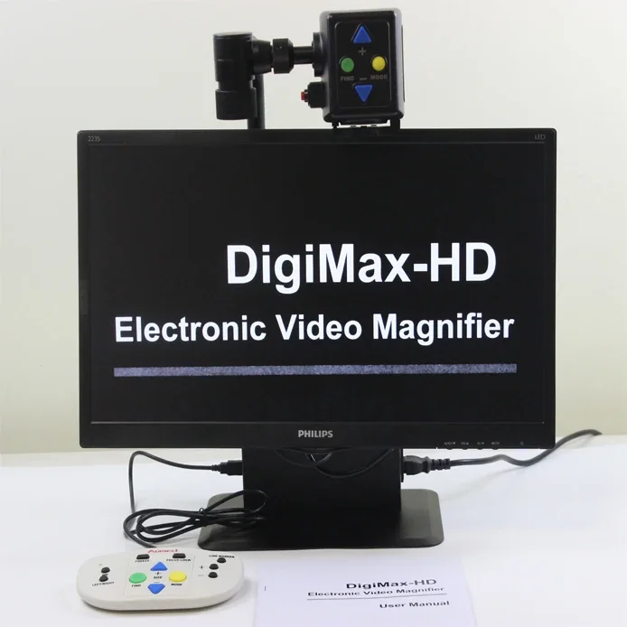 25% Saved Economic Electronic Desktop Digimax-hd Video Magnifier with Hd Technology for Low Vision Aids