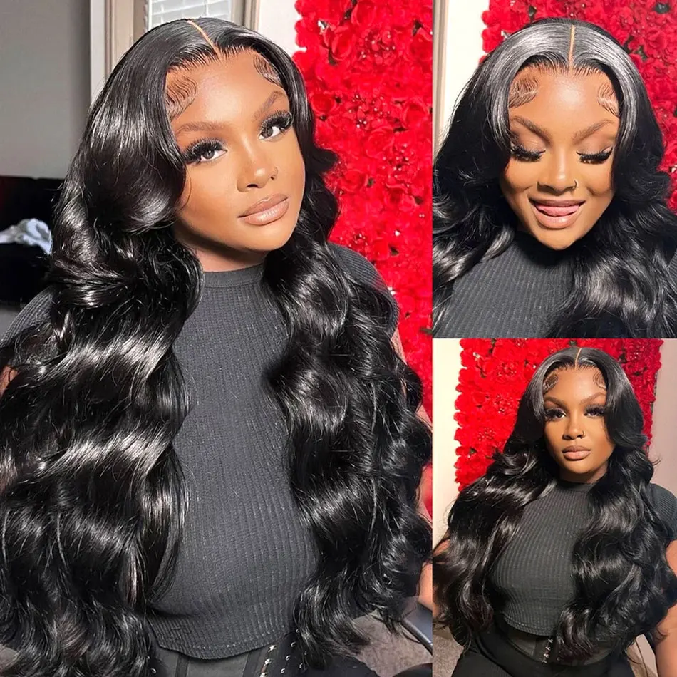 30 32 Inch Body Wave 360 HD Lace Frontal Wig Human Hair Glueless Brazilian Wavy 13x4 13x6 Lace Front Human Hair Wigs For Women