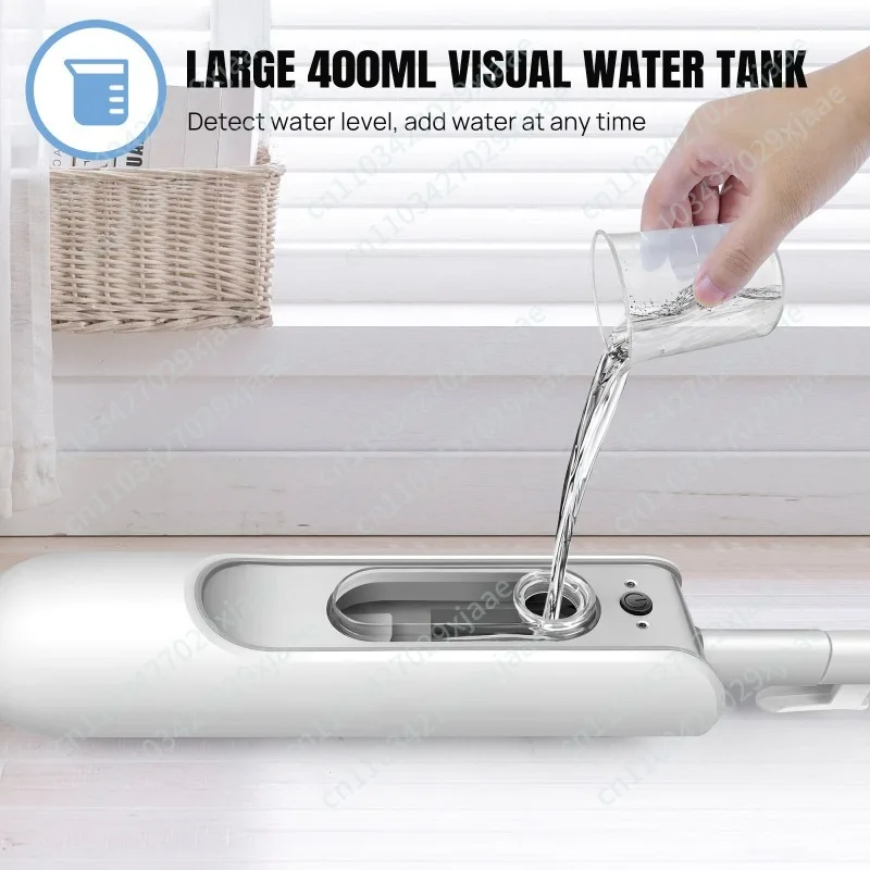 High temperature steam mop household electric water spray cleaning sterilization suction drag integrated