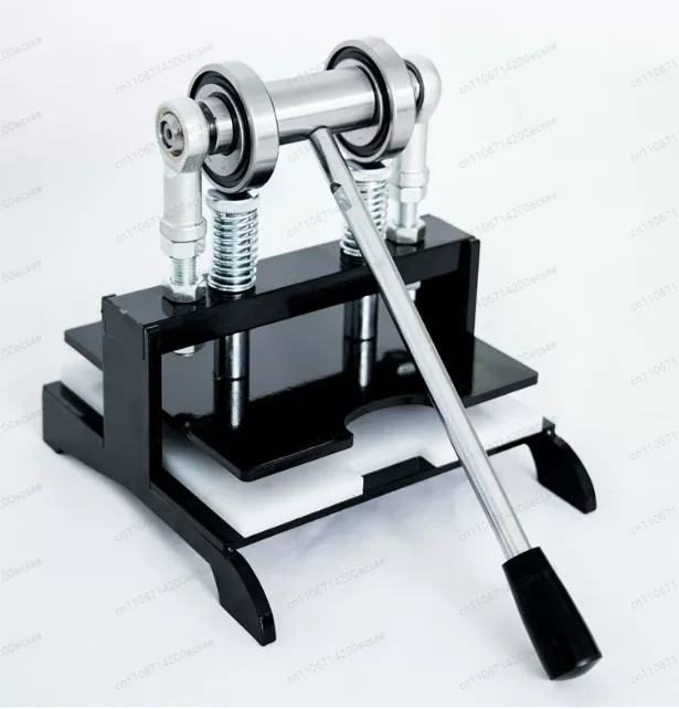 Heavy-Duty Handmade Leather Cutting Machine, Embossing Plate Die Cutter,Dual Guide Shafts Die Cut Machine - Various of Materials