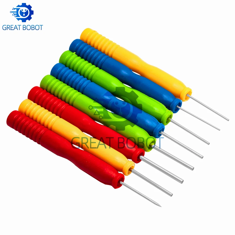 8Pcs Non‑Stick Tin Hollow Desoldering Needle Kit, Stainless Steel Soldering Assist Tools for PCB Repair Electronic DIY Projects