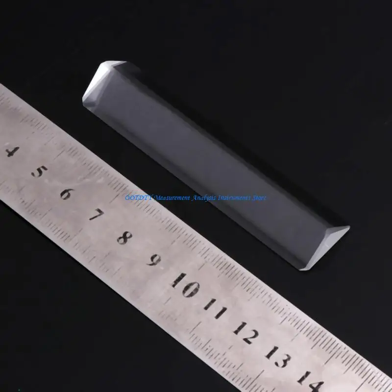 367D 3-inch Length Triangular Prism Optical Glass Equilateral Prism for Teaching