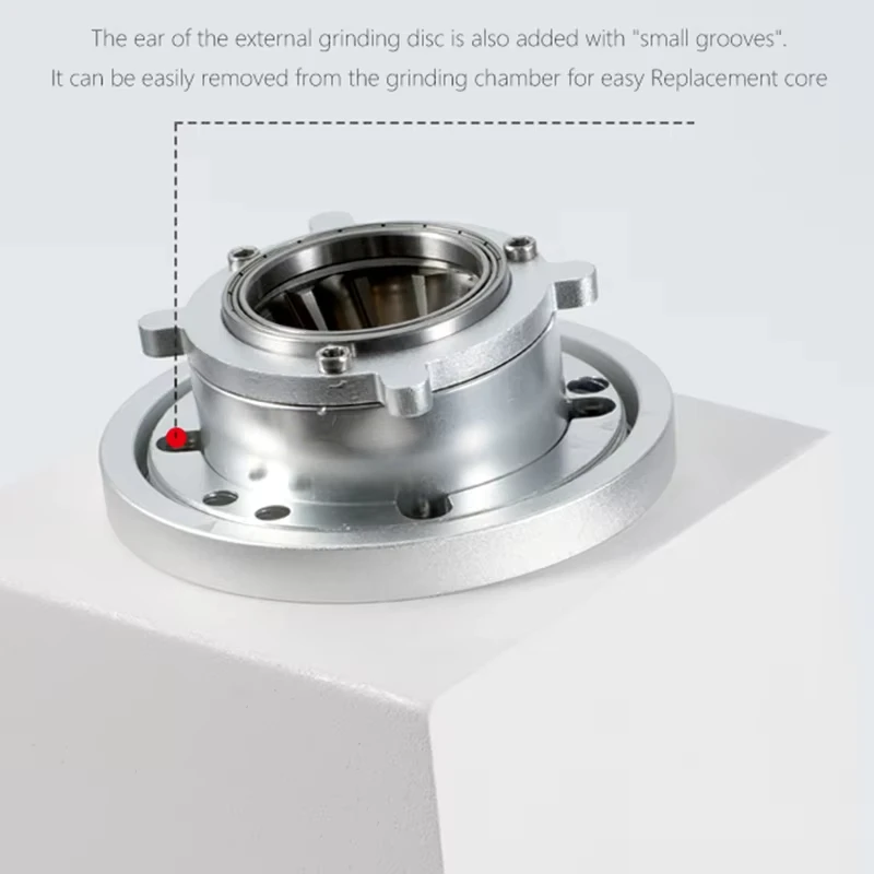 CAFOVO طاحونة لدغ ل 03 مطحنة حبوب البن 7 الأساسية 48 مللي متر لدغ 6 الأساسية 38 مللي متر لدغ اسبريسو مطحنة القهوة الكهربائية الملحقات #6