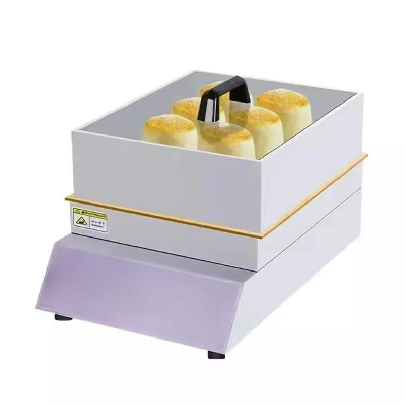 Double Head Electric Souffle Maker W/ Stainless Steel Lid & Tools