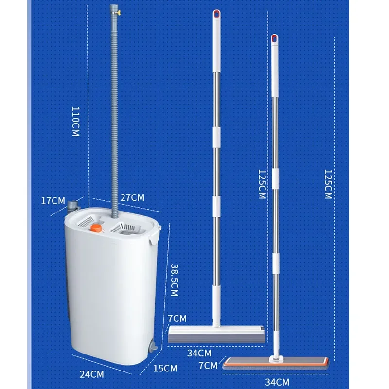 Швабра, новинка, Швабра для мытья пола без использования рук, Швабра для дома, одна швабра, сетка 2021, приспособление для плоской уборки