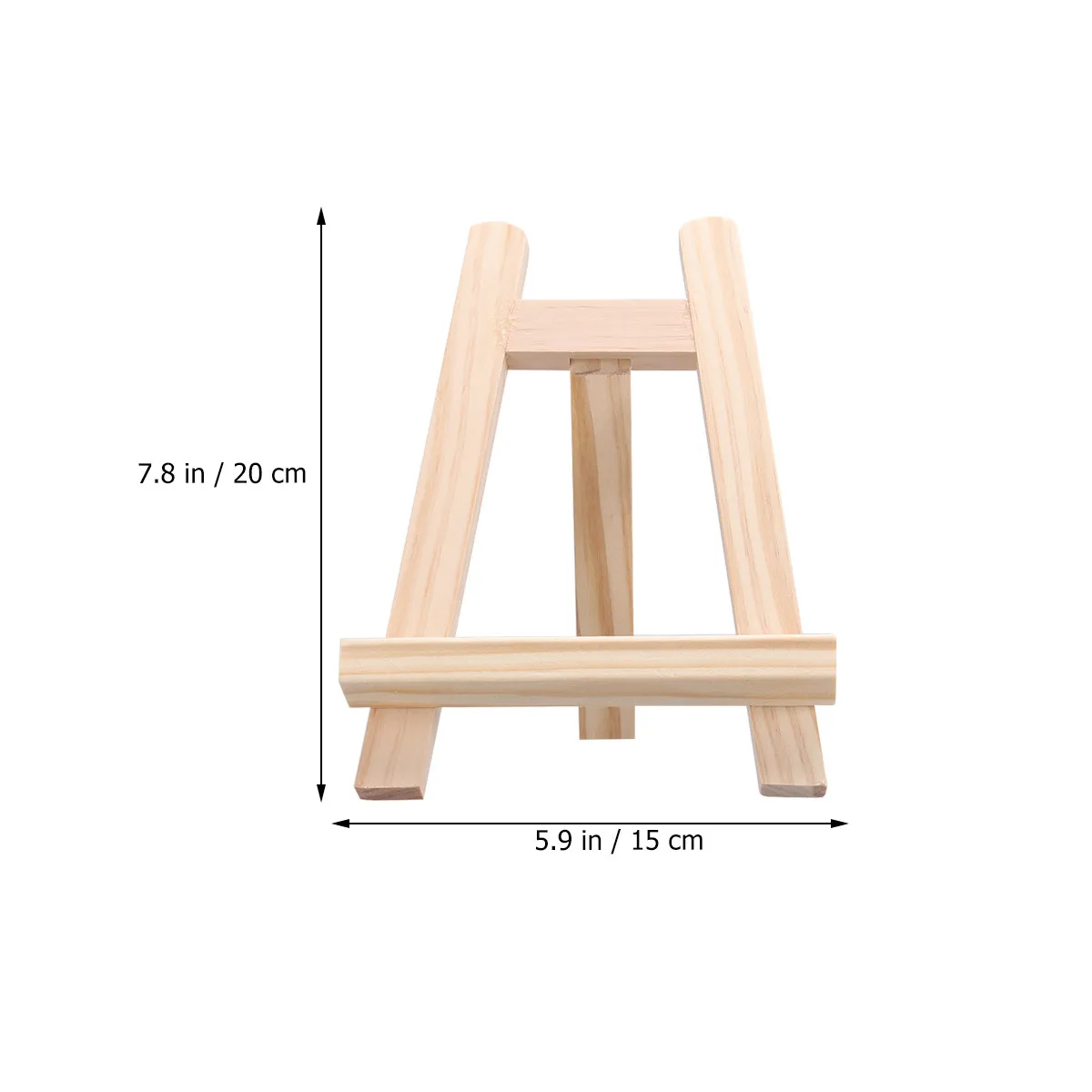 2 pcs Painting Easel Stand Art Halloween Christmas New Year Mini Art Easel Art Display Stand Mini Display Rack Wooden
