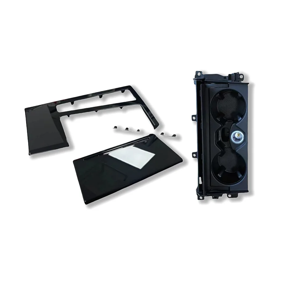 OEM لأودي A6 C8 A7 S7 C8 قناة مركزية البيانو لوحة داخلية سوداء 4 كجم 863 969 حامل الكأس 4KD 862 533 E #1