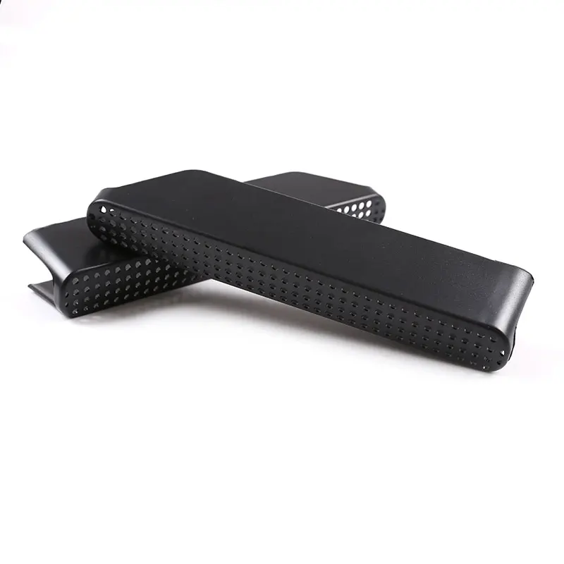 

For volvoXC60 XC90 17-19 ABS Black Car Seat Outlet Air AC Heat Floor Air Conditioner Duct Vent Outlet Cover Trim Car Accessories