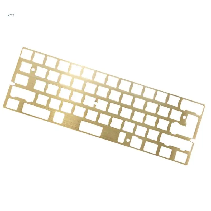 Brass Drawing Positioning -Board 60% Mechanical Keyboard Plate Support GH60 GK61 Dropship