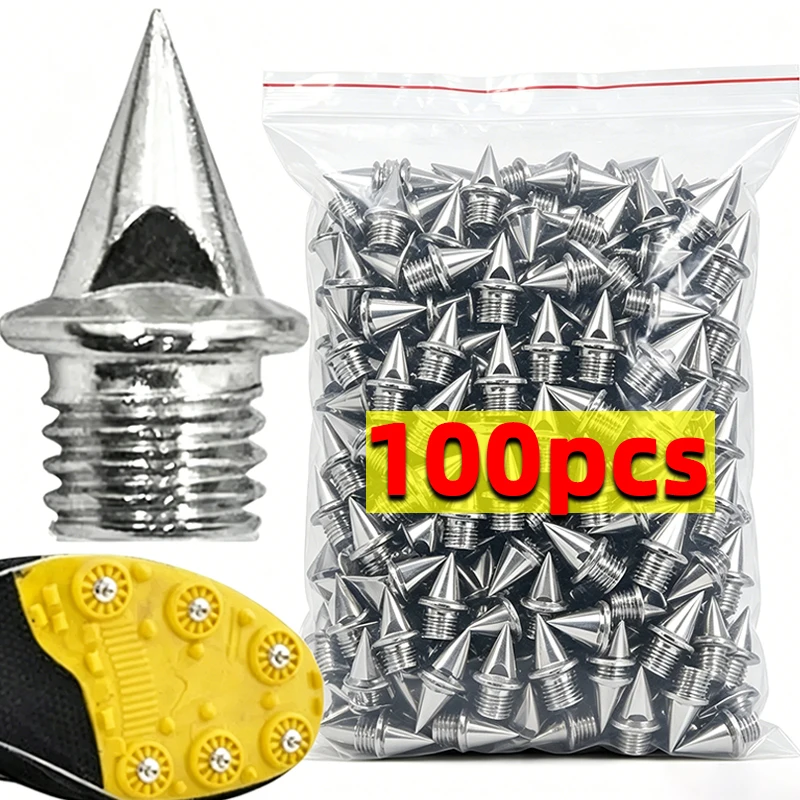 Grasping Ground Steel Shoe Stud Lightweight Sturdy Shoe Spike Snowfield Grassland Sneakers Anti Slip Sharp Nail Metal Cleats