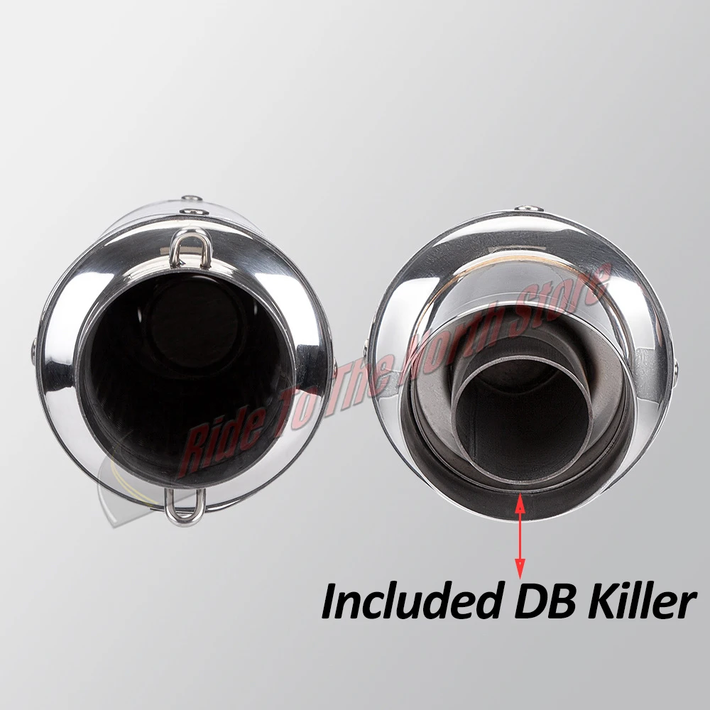 الفولاذ المقاوم للصدأ ألياف الكربون يوشيمورا العادم أنابيب طرفية الهروب ل 51 مللي متر 60 مللي متر مدخل Gp مشروع العالمي Muffer تعديل ترقية #4