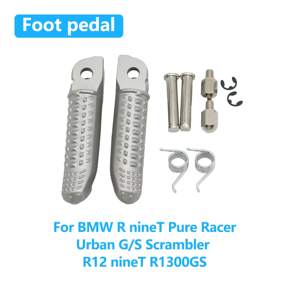 

For BMW R nineT Pure Racer Urban G/S Scrambler R12 nineT 2023-2025 R1300GS Motorcycle Accessories Front Footrests Foot Pedals