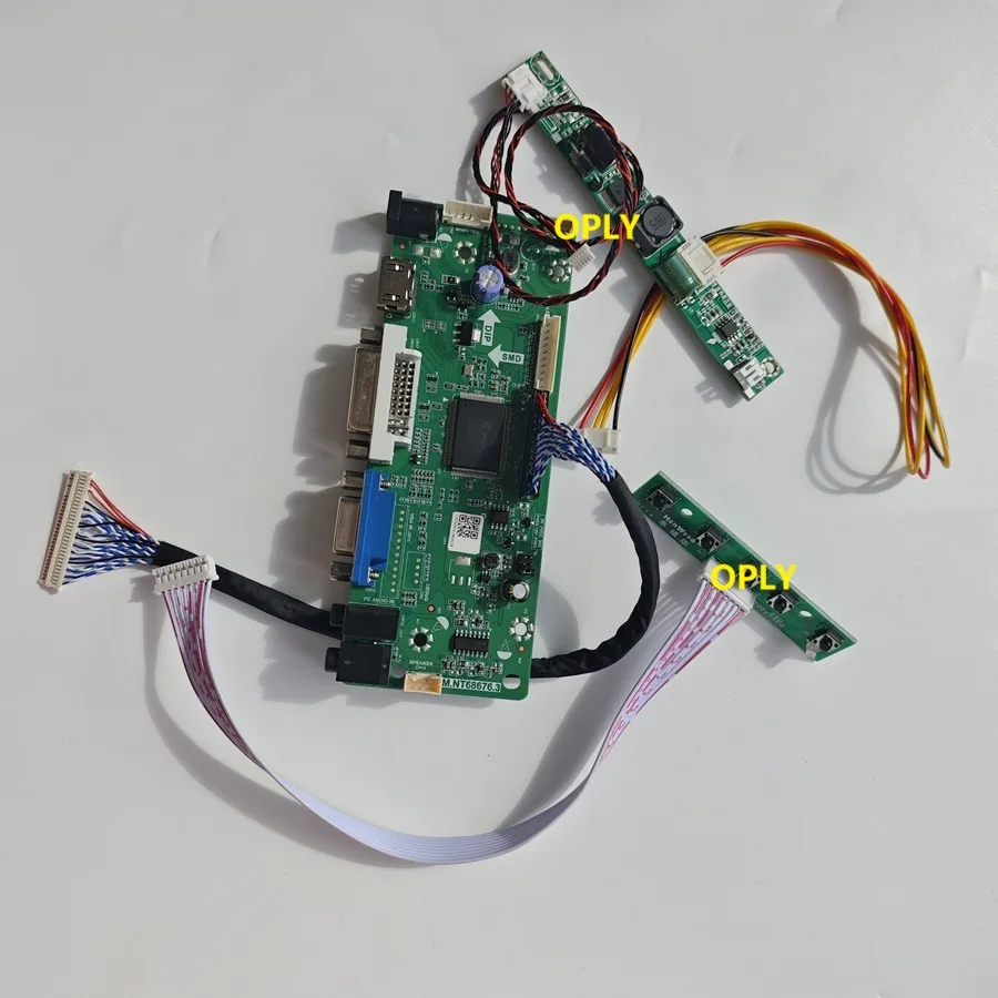 

Плата контроллера для LTM185AT05 LTM185AT04 1366X768 Светодиодная панель 18,5 "Экран монитора HDMI-совместимый DVI VGA