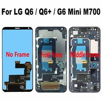 For LG Q6 M700 US700 M703 M700A M700N M700H US700 LCD Display Touch Screen Digitizer Assembly For LG Q6+ X600K X600S X600KP