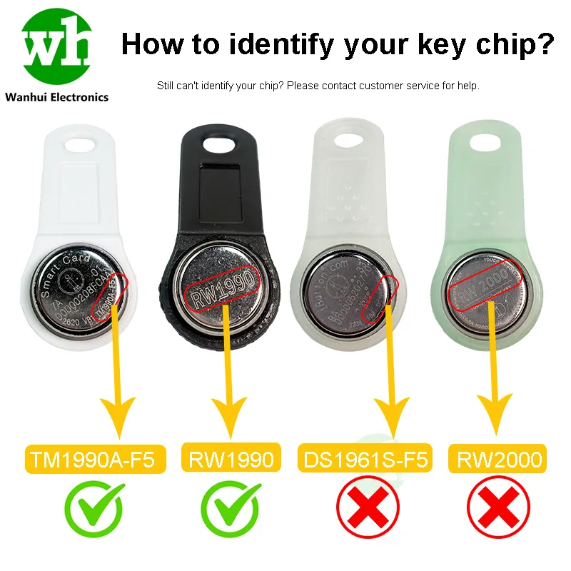 RFID Copier Duplicator Intercom Key Reader Programmer TM iButton программатор ключей домофон for DS1990A TM1990A RW1990 T5577