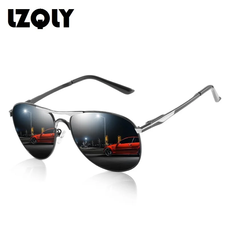 

Polarized Sunglasses For Men Women Metal Frame Pilot Glasses Male Fashion Driving Sun Glasses Brand Design Eyewear Shades UV400