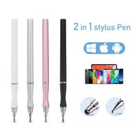 2-in-1 Universal Tablet Pen For Samsung Huawei Xiaomi  Ipad Iphone Windows Mi Pad With Disc Drawing Writing Learning Pencil