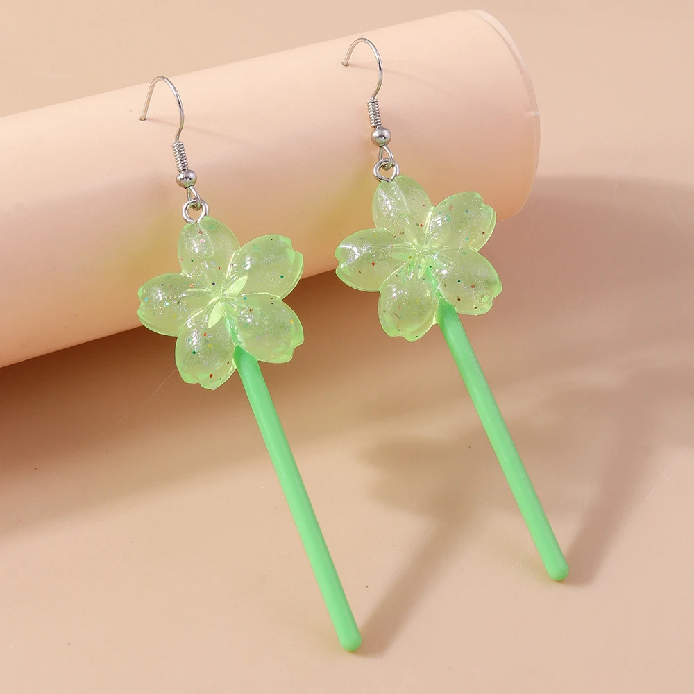 Aihua 30 Farben süße süße Lutscher-Ohrringe aus Kunstharz für Frauen, lustige Simulation, Lebensmittel, Süßigkeiten, Lutscher-Ohrringe, Schmuck, Geschenke – Detail 22