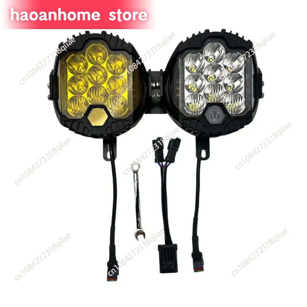 Motorcycle headlight fit be suitable for Harley road glide 14-22