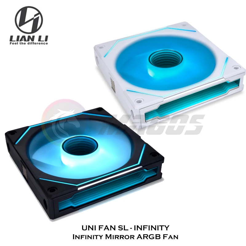 Lian Li UNI FAN SL140 Φ зеркальная безкабельная Маргаритка 140 мм водное охлаждение L-connect 3 Управление программным обеспечением