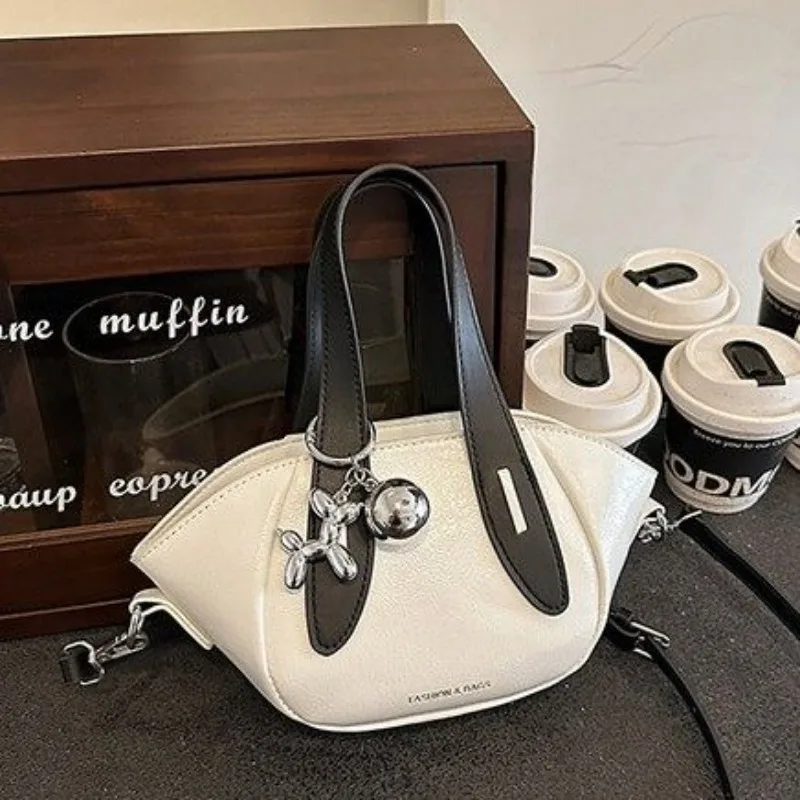High-End Diaper Bag Classic Designer Leather Tote Stylish Square Satchel Large Capacity Shopper Original Textured For Women