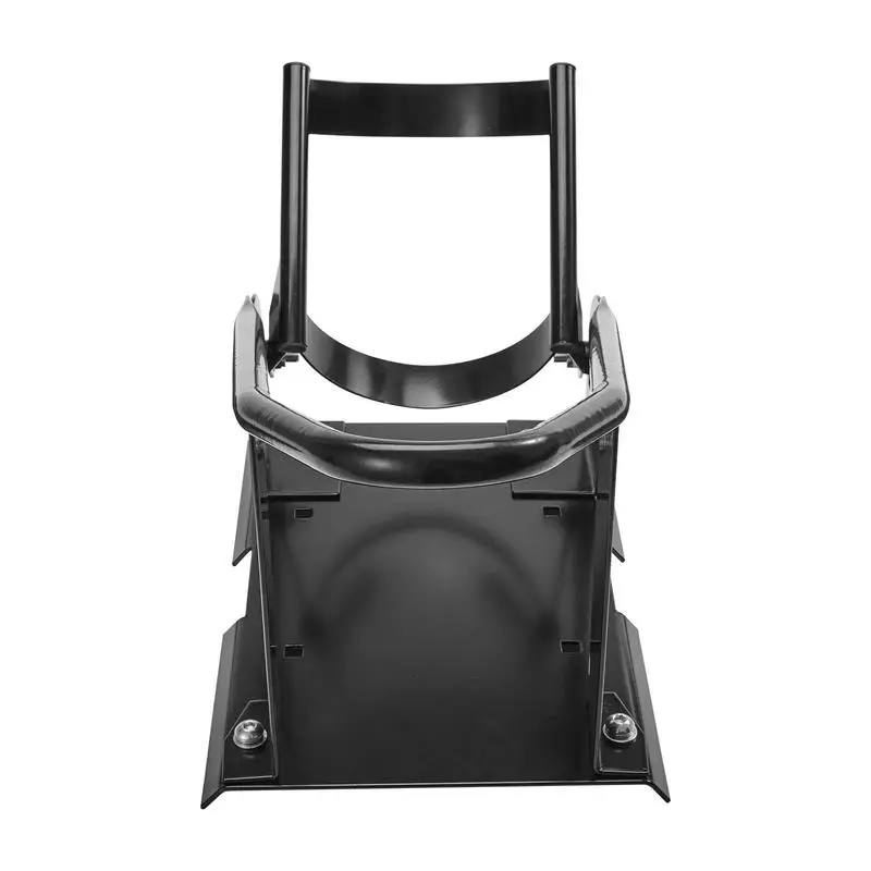

Motorcycle wheel chock, 816.5 kg capacity wheel holder, heavy-duty steel motorcycle front wheel stand with 3 adjustable holes, for 381–533.4 mm off-road motorcycles, standard motorcycles