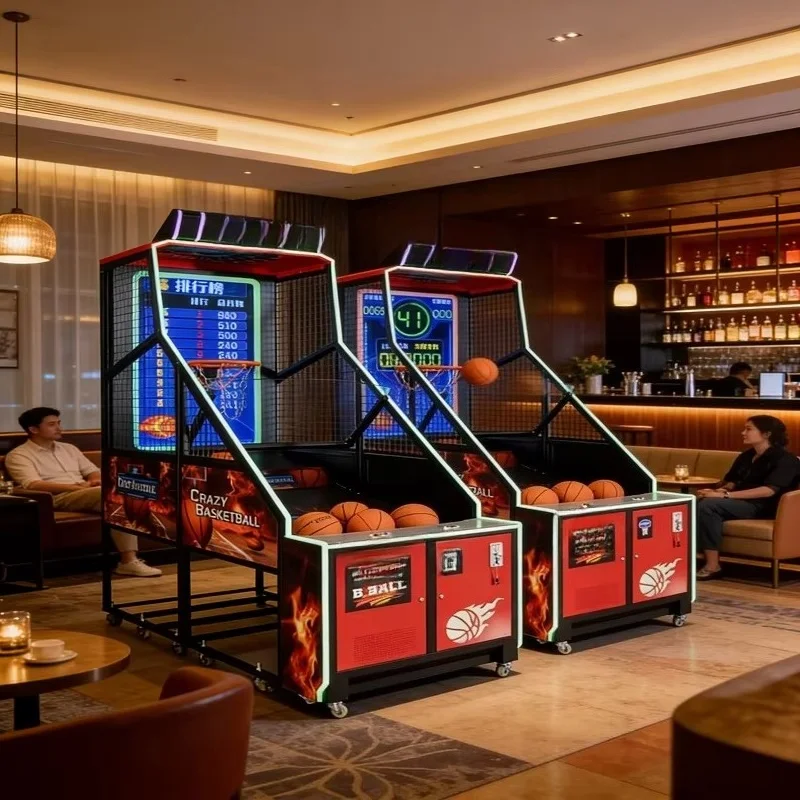 Basketball Arcade Game Machine Commercial Fun Sports Game for Entertainment Halls and Resorts