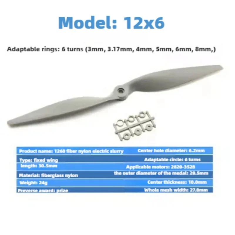 Original Gemfan RC Propeller Set für Modellflugzeug – 6x4 7x5 8x4 8x6 9*4,5 9x6 10x7 10x5 11x7 12x6 12x8 13x6,5 Hochleistungsfähig