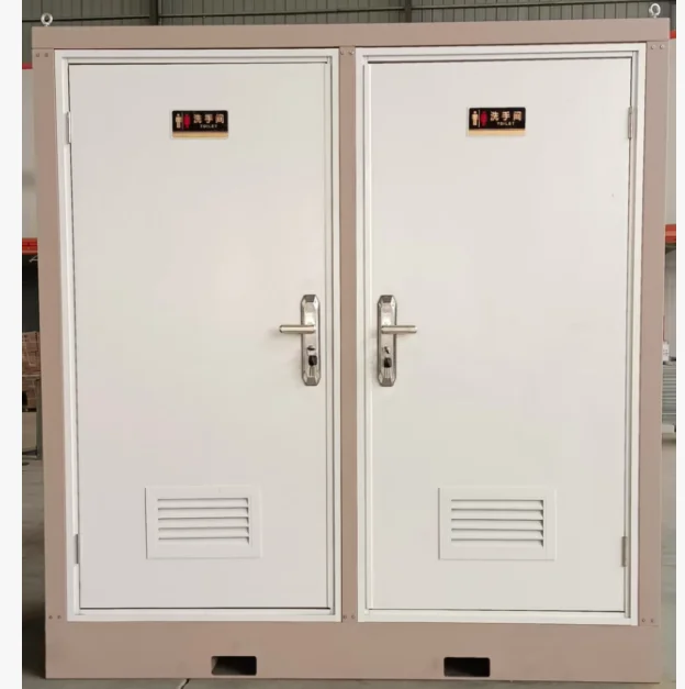 Modern Prefabricated Portable Eco-Friendly Durable Sandwich Panel Mobile Toilet Shower Room for Outdoor Public Offices Workshops