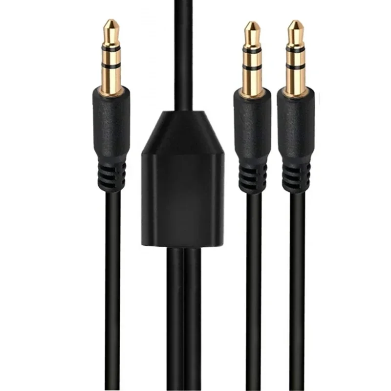 3.5mm rozdzielacz wtyczka słuchawkowa kabel Audio 3.5mm kabel 1 męski do 2/3/4/5/6 męski przewód AUX przejściówka rozgałęziająca dla słuchawki