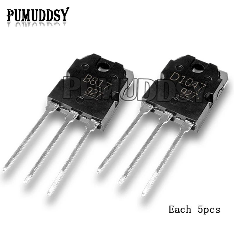 6 stücke 2 sd1047 d1047 2 sb817 b817 Audio verstärker die Röhre authentisch 3 Paar (3 stücke 2 sd1047 + 3 stücke 2 sb817) je 3 stücke