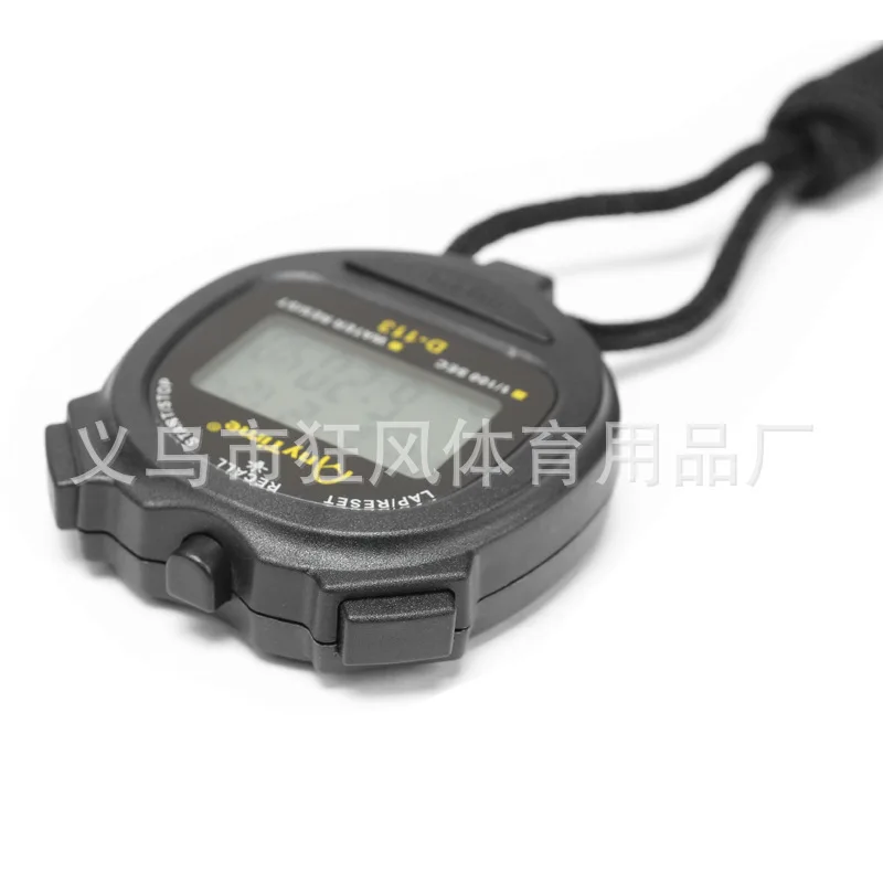 Stopwatch Double Row60Track Memory Timer Track and Field Training Running Sports Competition Code Table Waterproof Shockproof