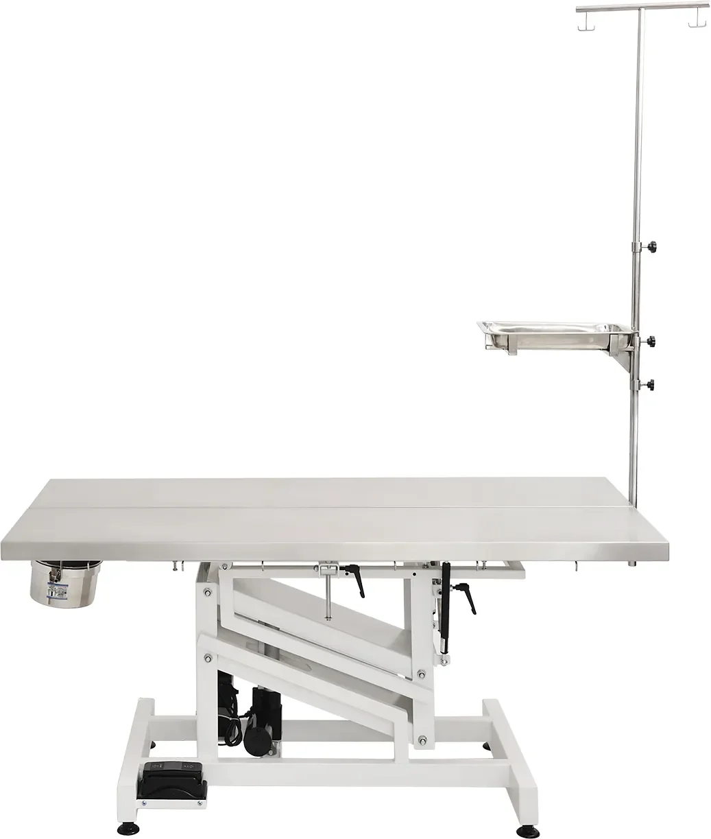 Quality Assurance Veterinary Operating Autopsy Examination Table For Cats Animal Vet Surgical Table For Hospital Use