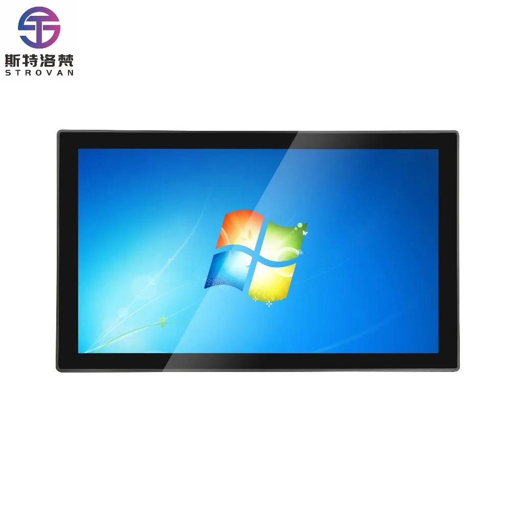 New 21.5 Inch Industrial Capacitive Touch Screen VGA USB Interfaces 1920x1080  Waterproof TFT Glass